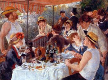 Pierre Auguste Renoir : Luncheon of the Boating Party